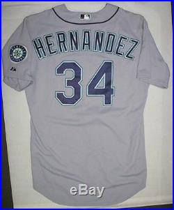 Felix Hernandez Game Used jersey Cy Young Perfect Game Seattle Mariners The king