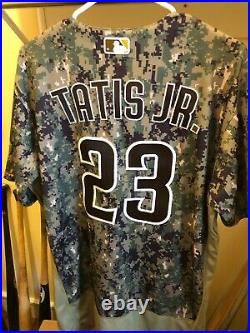 Fernando Tatis Jr MLB Authenticated Padres GAME USED Nike Jersey