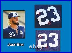 Fernando Tatis Jr. San Diego Padres Game Used BP Shirt Jersey 2019 Matched