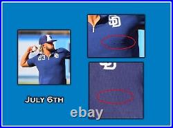 Fernando Tatis Jr. San Diego Padres Game Used BP Shirt Jersey 2019 Matched