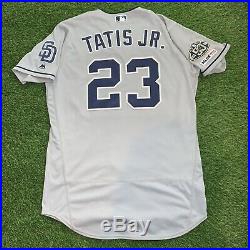 Fernando Tatis Jr. San Diego Padres Game Used Worn Jersey 2019 RBI Double MLB