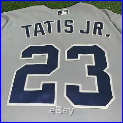 Fernando Tatis Jr. San Diego Padres Game Used Worn Jersey 2019 RBI Double MLB