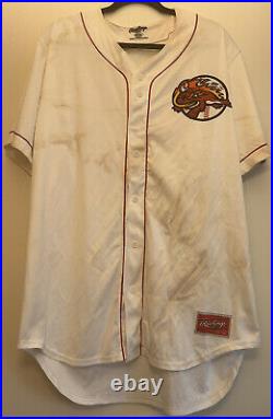 Florida Fire Frogs Game Used Jersey #30 XL MILB Atlanta Braves IAN ANDERSON