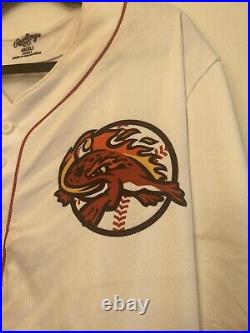 Florida Fire Frogs Game Used Jersey #30 XL MILB Atlanta Braves IAN ANDERSON