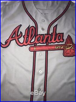 Freddie Freeman Atlanta Braves Game Used Jersey 3 HRs Photo Matched MLB Auth