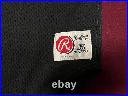 Frederick Keys late 90s game worn alternate jersey Rawlings 46