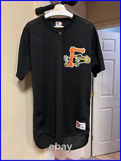 Frederick Keys late 90s game worn alternate jersey Rawlings 46