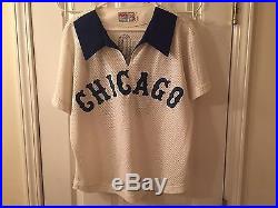 GAME USED 1980 Steve Trout Chicago White Sox Home Jersey #33 Softball Style RARE