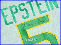 GAME USED OAKLAND A's 1971 MIKE EPSTEIN FLANNEL BASEBALL JERSEY WORN VINTAGE