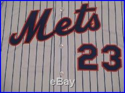 GAME USED WORLD SERIES size 48 CUDDYER #23 2015 Mets game used jersey MLB HOLO