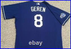 GEREN size 48 2020 Los Angeles Dodgers game jersey used ALL STAR PATCH SPRING