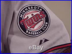 GORGEOUS Michael Cuddyer AUTO'D GAME WORN 2011 Jersey, Minnesota Twins, AWESOME