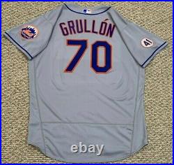 GRULLON size 50 2021 New York Mets game jersey issued road gray SEAVER 41 MLB