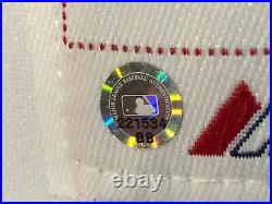 GU JOEL ZUMAYA 2006 ALCS Game4 GAME USED Detroit Tigers Jersey MLB Authenticated