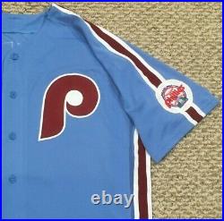 GUERRA #57 size 50 2020 PHILADELPHIA PHILLIES Home RETRO Game Jersey issue MLB