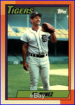 Game Used 1990 Detroit Tigers Vintage Wilson Baseball Jersey Edwin Nunez Worn