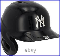 Game Used Aaron Hicks Yankees Helmet Fanatics Authentic COA Item#13226748