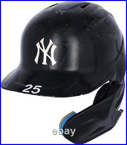 Game Used Gleyber Torres Yankees Helmet