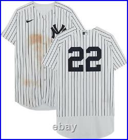 Game Used Harrison Bader Yankees Jersey Fanatics Authentic COA Item#12860786