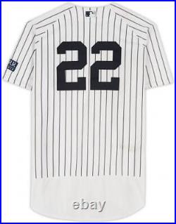 Game Used Harrison Bader Yankees Jersey Fanatics Authentic COA Item#12977654