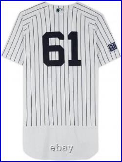 Game Used Jake Bauers Yankees Jersey Fanatics Authentic COA Item#13120011