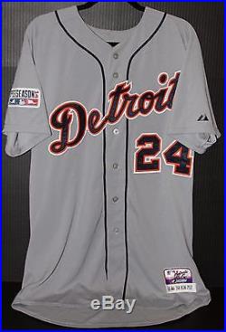 Game Used Miguel Cabrera HOMERUN Jersey-Autographed and Inscribed (JSA/MLB AUTH)