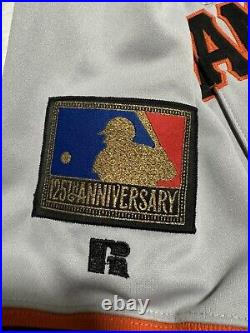 Game Used Mike Benjamin 1994 San Francisco Giants Road Jersey