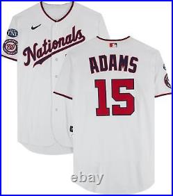Game Used Riley Adams Nationals Jersey Fanatics Authentic COA Item#13365207
