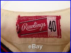 Game Used Worn 1971 Angels Tommie Reynolds Home Flannel Jersey