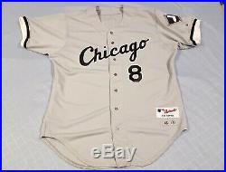 Game Used/Worn 2000 Chicago White Sox Charles Johnson Road Gray Jersey