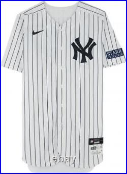 Game Used Yoendrys Gomez Yankees Jersey Fanatics Authentic COA Item#13120016