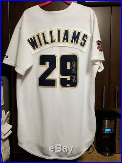 Game Worn 2007 Houston Astros Woody Williams Jersey Size 48 Signed MLB BB707986
