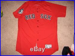 Game Worn/Issued Rafael Devers Boston Red Sox Jersey