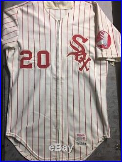 Game Worn Jersey 1974 Chicago White Sox Game Used