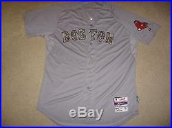 Game Worn Steven Wright Boston Red Sox Military Jersey 2015