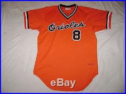 Game Worn Used 1976 Baltimore Orioles Jersey #8