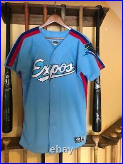 Game Worn/Used/Issued Vermont Expos Away Jersey #12