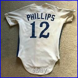 Game Worn/Used Montreal Expos Jersey Mike Phillips
