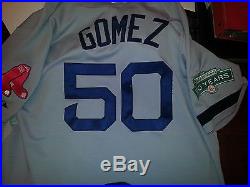 Game used jersey Mauro Gomez 2012 Red Sox