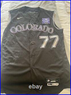 Game worn jersey mlb