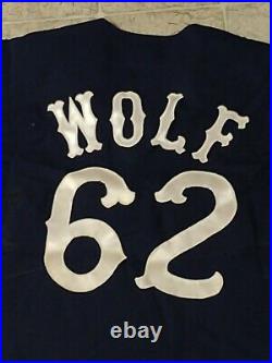 Game worn / used Chicago White Sox jersey #62 WOLF