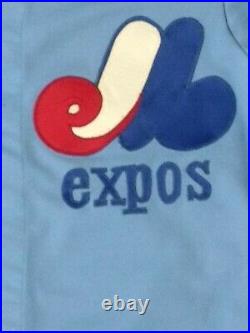 Game worn / used Montreal Expos jersey #14 TOMMY HUTTON (1979)