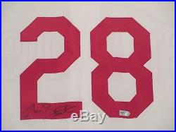 Gary Bennett 2007 Cardinals Civil Rights game used jersey signed MLB Hologram