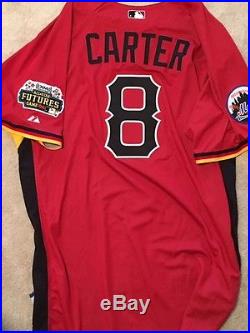 Gary Carter Used Jersey 2006 All-Star Futures Game USA HOF Pittsburgh with LOA
