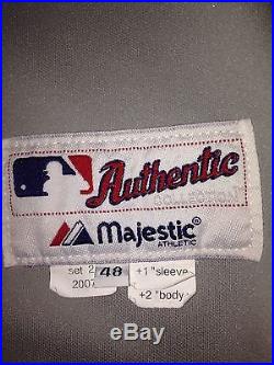 Gary Mattews Jr. 2007 LA ANGELS Game-Worn Road Jersey #24 MLB Game-Used Uniform