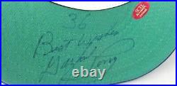 Gaylord Perry 1982-1983 Mariners autographed game worn cap, MEARS auth'd