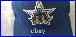 Gaylord Perry 1982-1983 Mariners autographed game worn cap, MEARS auth'd