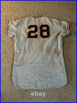 Gaylord Perry Game Worn Rookie Jersey