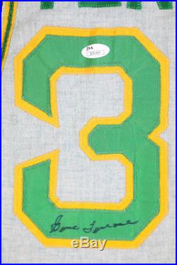 Gene Tenace 1971 Signed Oakland A's Vintage Game Used Jersey Vest Jsa Mears