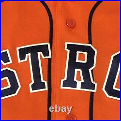 George Springer Houston Astros Game Used Worn Orange Jersey MLB AUTH PHOTOMATCH